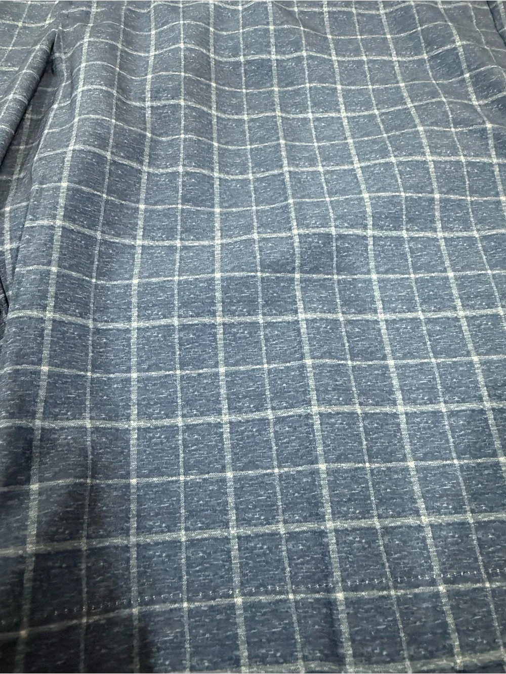 Walter Hagen Blue Windowpane Flat Front Men's Golf Shorts NWT